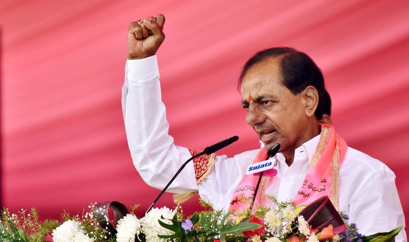 Hyderabad Hitex turns pink for TRS plenary