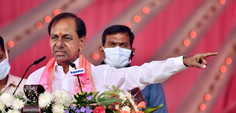 Hyderabad Hitex turns pink for TRS plenary