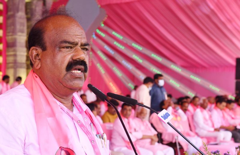 Hyderabad Hitex turns pink for TRS plenary