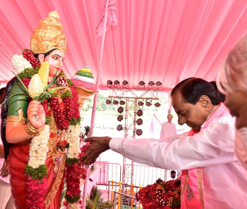 Hyderabad Hitex turns pink for TRS plenary
