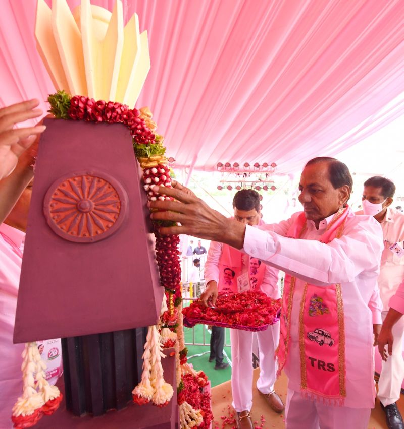 Hyderabad Hitex turns pink for TRS plenary