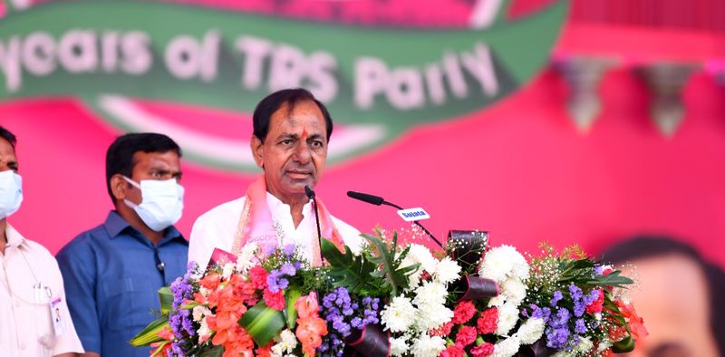 Hyderabad Hitex turns pink for TRS plenary