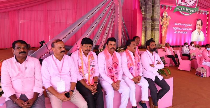 Hyderabad Hitex turns pink for TRS plenary