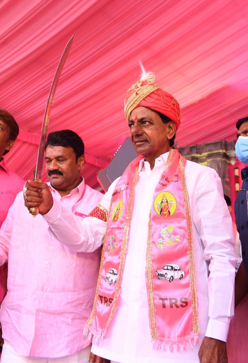 Hyderabad Hitex turns pink for TRS plenary