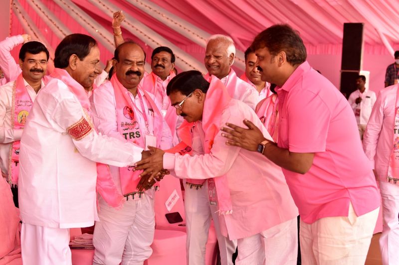Hyderabad Hitex turns pink for TRS plenary