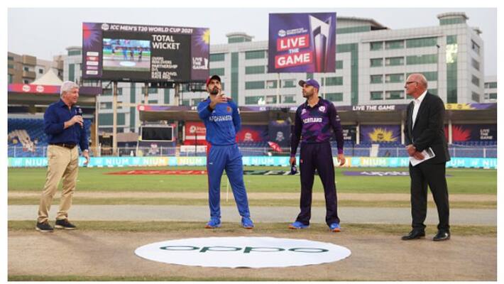 Afghanistan won the toss and decided to bat against Scotland in icc t20 world cup 2021 spb Afghanistan won the toss and decided to bat against Scotland in icc t20 world cup 2021 spb