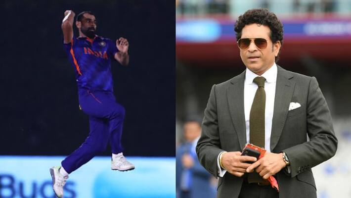 ICC T20 WC 2021, Sachin Tendulkar protest after mohammed shami faces abuse attack on social media spb ICC T20 WC 2021, Sachin Tendulkar protest after mohammed shami faces abuse attack on social media spb