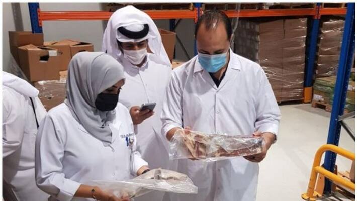 250 tonnes of frozen meat seized in Qatar 250 tonnes of frozen meat seized in Qatar