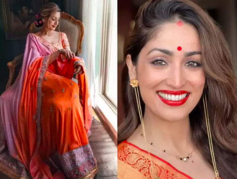Sonali And Yami Gauthami Wore Same Mangalasutra On Karva chauth