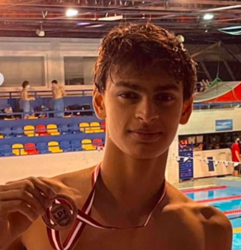R Madhavans 16 year old son Vedaant wins 7 medals at swimming championship dpl