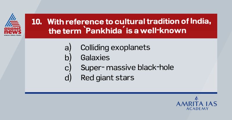 Civil Services Exam What is known as Pankhida in the cultural tradition of India