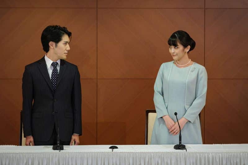 Former princess Mako leaves Japan for US after giving up royal title