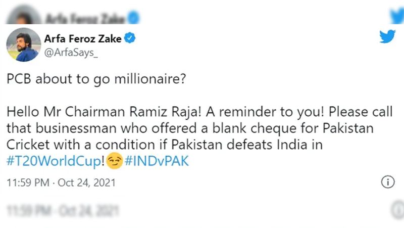 T20 World Cup 2021: after Pakistan beats India PCB chief Ramiz Raja gets trolled on social media, know why