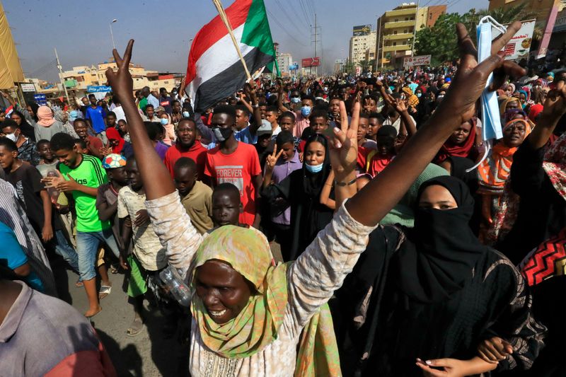Sudan armed forces military coup, Soldiers opened fire on crowds, many killed