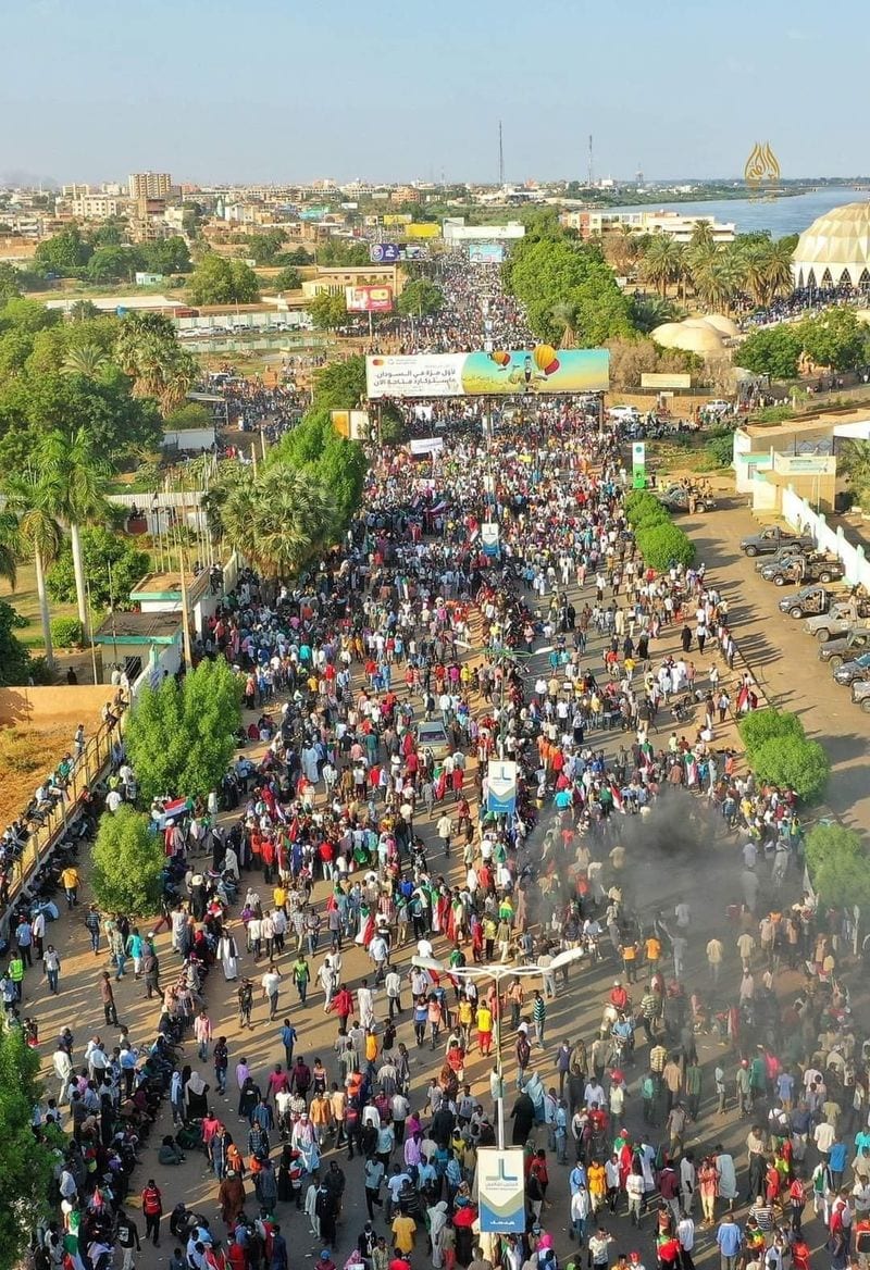 Sudan armed forces military coup, Soldiers opened fire on crowds, many killed