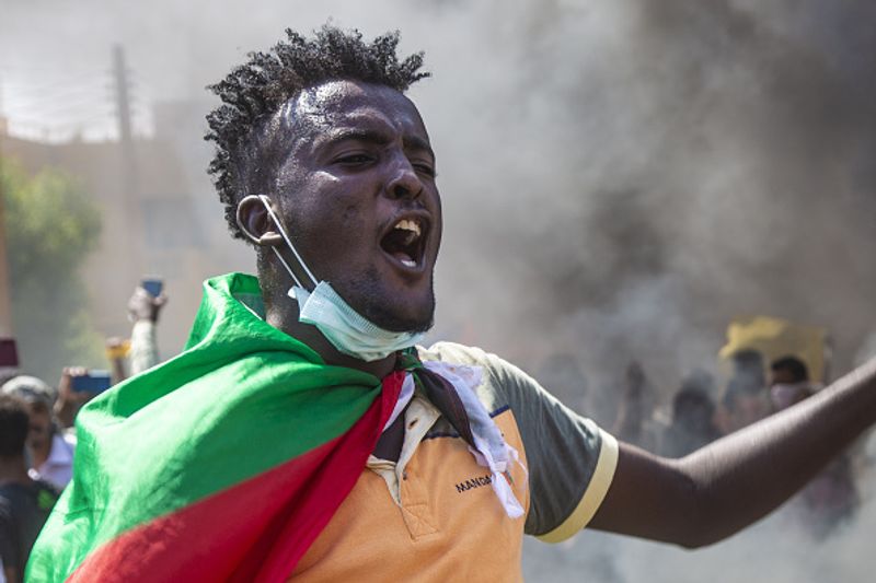 Seven killed 140 injured 300 arrested in military coup in Sudan