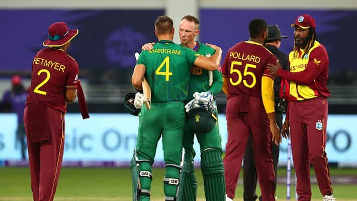 south africa beat west indies by 8 wickets in t20 world cup match south africa beat west indies by 8 wickets in t20 world cup match