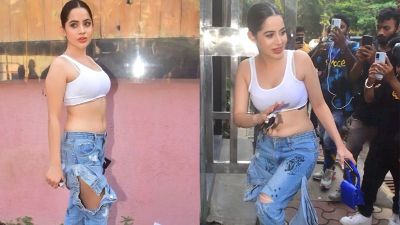 Bigg Boss contestant Urfi Javed again gets troll for her transparent top
