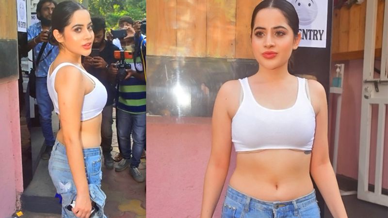 Bigg Boss contestant Urfi Javed again gets troll for her transparent top