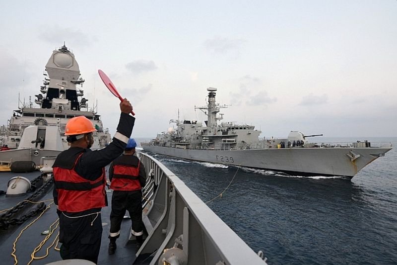 Konkan Shakti 2021 India-UK wargames in the Arabian Sea