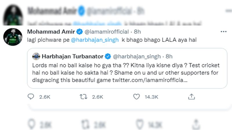 T20 World Cup 2021: Harbhajan Singh And Mohammad Amir Twitter battle, bhajji reminds him 'spot fixing' scandal