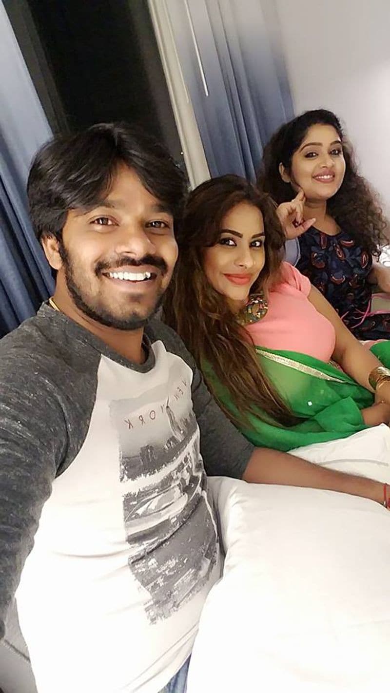 sudigali sudheer with srieddy and bigg boss fame priya photo shakes internet