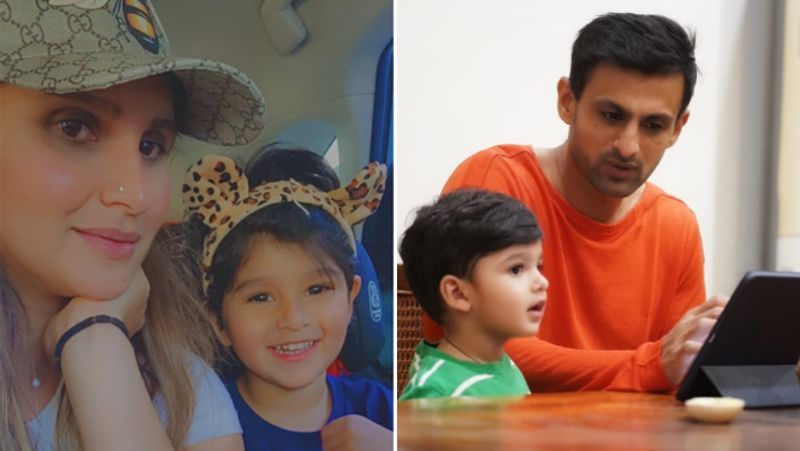 T20 World Cup 2021: Sania Mirza came to Cheer Shoaib Malik in Pakistan vs New Zealand Match