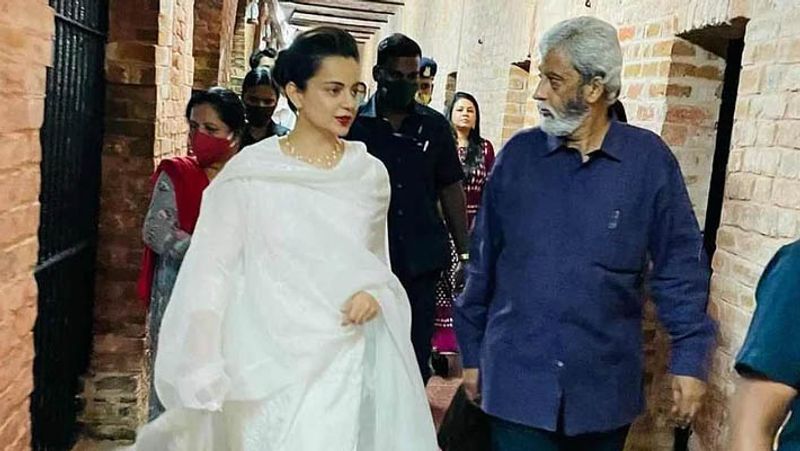 kangana ranaut visited veer sawarkar cellular cell at andaman nikobar share photos