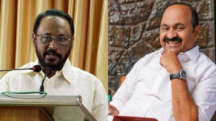 VD Satheesan Welcomes Cherian Philip to congress VD Satheesan Welcomes Cherian Philip to congress