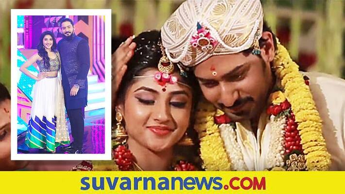 Kannada Actor Prajwal Devaraj couple in celebration of 6th wedding anniversary Kannada Actor Prajwal Devaraj couple in celebration of 6th wedding anniversary