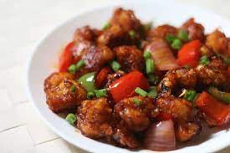 Tasty Cauliflower manchuria full reciepe details in telugu