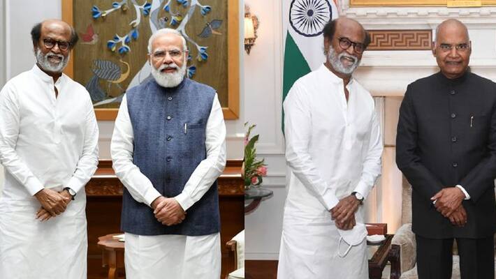 rajini tweets about meeting with modi and ramnath rajini tweets about meeting with modi and ramnath