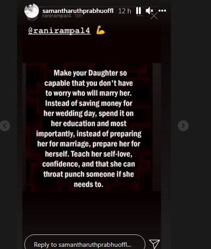 samantha latest post viral she shared mind blowing post on daughters
