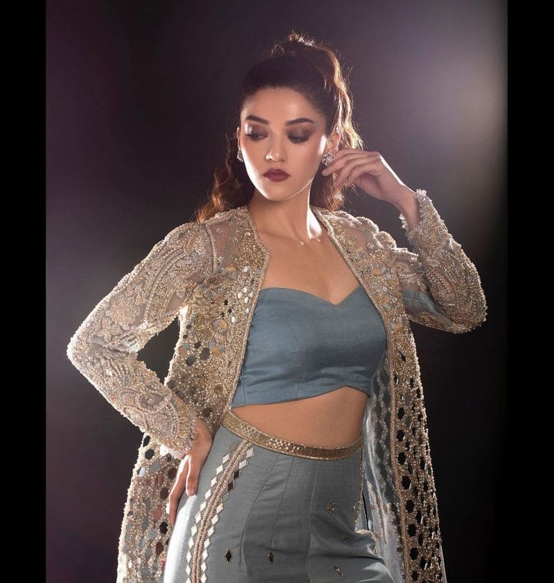 mehreen visual feast with hot show glam pics viral
