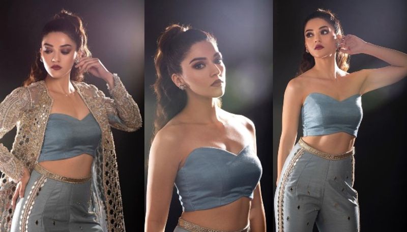 mehreen visual feast with hot show glam pics viral