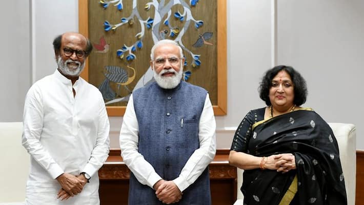 Rajinikanth met PM Modi Rajinikanth met PM Modi