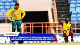 Black Lives Matter: SA's Quinton de Kock refuses to take the knee; here's how the cricketing world reacted-ayh
