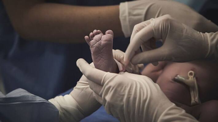 Mother Gave Birth to Triple Children in Hosapete grg Mother Gave Birth to Triple Children in Hosapete grg