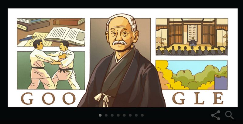 Google Doodle honours Japan's 'Father of Judo' Kano Jigoro on his 161st birth anniversary gcw