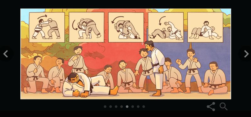 Google Doodle honours Japan's 'Father of Judo' Kano Jigoro on his 161st birth anniversary gcw