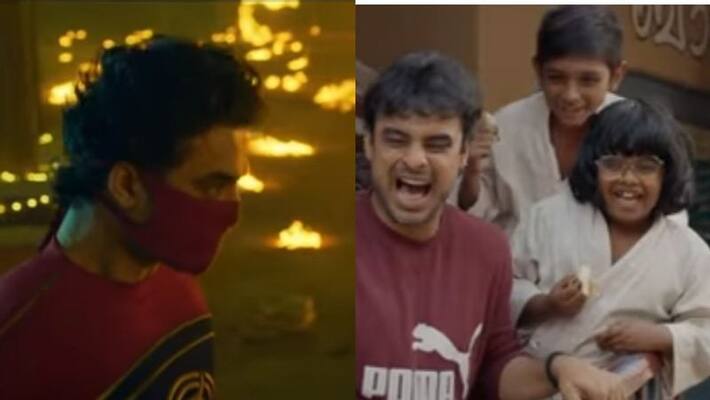 Tovino Thomas new film Minnal Murali trailer out Tovino Thomas new film Minnal Murali trailer out