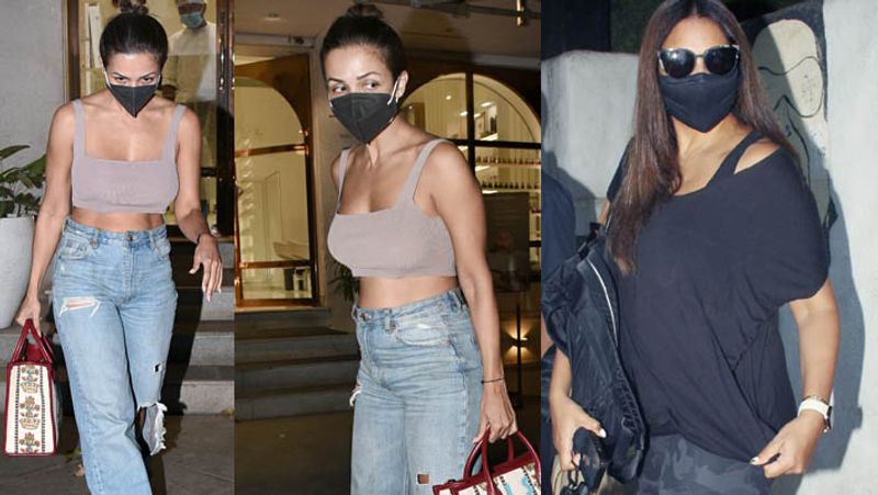 malaika arora seen shopping wearing revealing top, bipasha basu look fat, these celebs also spotted