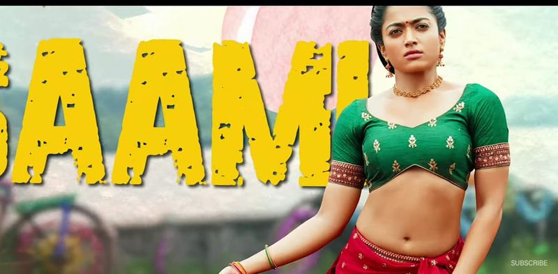 rashmika looks ever before avatar in pushpa saami saami hotness overloaded