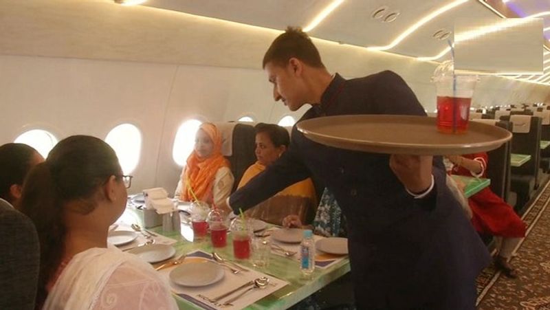 Aircraft theme restaurant built in Vadodara Gujarat This is fourth in India and 9th in world aircraft restaurant