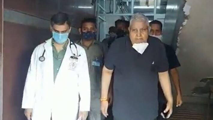 Bengal Governor Jagdeep Dhankhar released from AIIMS in Delhi today bmm Bengal Governor Jagdeep Dhankhar released from AIIMS in Delhi today bmm