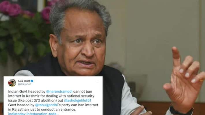 Rajasthan Congress gets trolled over during Internet shutdown in RAS exam Rajasthan Congress gets trolled over during Internet shutdown in RAS exam