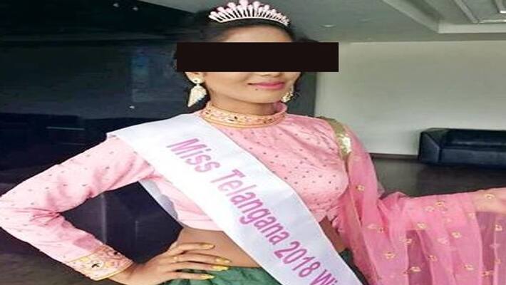 former Miss Telangana suicide attempt Posting online In Hyderabad former Miss Telangana suicide attempt Posting online In Hyderabad