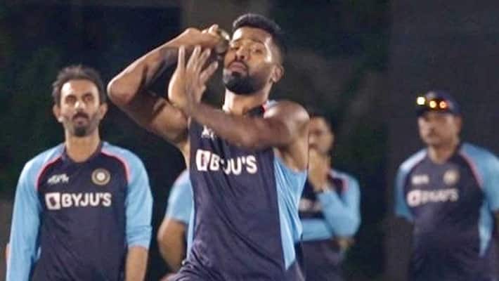 T20 World Cup 2021 - Hardik Pandya starts bowling before New Zealand vs India match ALB T20 World Cup 2021 - Hardik Pandya starts bowling before New Zealand vs India match ALB