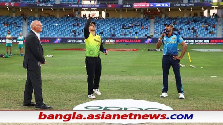 T20 World Cup 2021, Australia win toss and opt to bowl first against Sri Lanka in Dubai ALB T20 World Cup 2021, Australia win toss and opt to bowl first against Sri Lanka in Dubai ALB