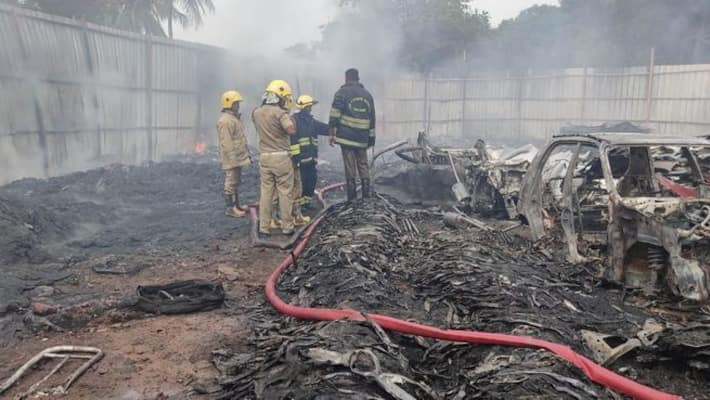 Coimbatore fire accident Coimbatore fire accident